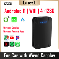ราคา CP308 CarPlay AI Box Android 11 Wireless Carplay Wireless Android Auto Wifi Network เอาต์พุต HDMI สำหรับรถยนต์ที่มี Carplay ดั้งเดิม (16893134292)