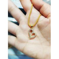 ราคา จี้เพชร จี้ทองไมครอน จี้ชุบทองคำแท้ ฝังเพชรสวิซ หุ้มทองคำแท้100 ไม่ลอก ไม่ดำ ใส่ติดตัวได้ตลอด (15195730306)