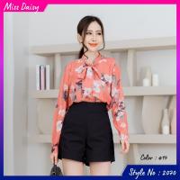 ราคา Miss Daisy No 2070 เสื้อแขนยาวพิมพ์ลาย Printed Long Sleeve Blouse (19262261982)