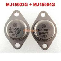 ราคา 2pairs 2pcs MJ15003G 2pcs MJ15004G MJ15003 MJ15004 TO 3 20A 140V Silicon Power Amplifier Transistor (19782032314)