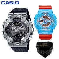 ราคา เดิม G Shock GM110 BA110 ผู้ชายและผู้หญิงกีฬานาฬิกาคู่ตั้ง 200 เมตรกันน้ำกันกระแทกกีฬาคนรักกีฬานาฬิกาข้อมือรับประกัน 4 ปี BA 110NC 2A GM 110 1A (20453428552)