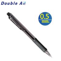 ราคา ปากกาสีดำ ขนาด 0 5mm สีดำ ปากกา TriTouch Double A ปากกาลูกลื่นแบบกด เขียนลื่น ลายมือสวย (16578827634)