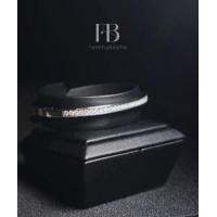 ราคา กำไลข้อมือล็อคสแตนเลสแท้ ดีไซน์ฝังเพชรcz ไม้แพ้ไม่คันไม่ลอกไม่ดำ (19407440453)