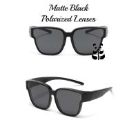 ราคา เลนส์โพลาไรซ์ Polarized Lenses แว่นตากันแดด แบบสวมทับ แว่นสายตาได้ (19375115873)