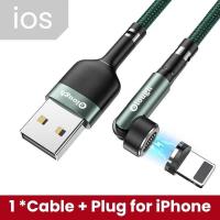 ราคา Elough 540หมุนสายแม่เหล็ก3A Fast Charging Micro USB Type C สำหรับ iPhone Xiaomi Magnetic Charger โทรศัพท์ข้อมูล USB Cord (16105455658)