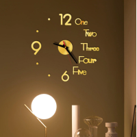 ราคา นาฬิกาติดผนัง 3D Wall Sticker Clock DIY Modern Acrylic กระจกเงา สติกเกอร์ นาฬิกาแขวน นาฬิกาติดผนัง ร่วมสมัย นาฬิกาติดผนังบ้าน Cafe Coffee ตกแต่งบ้าน (10322013819)