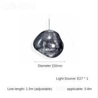 ราคา HEIKESZ โคมไฟแชนเดอเลียร์ตกแต่งบาร์ร้านเสื้อผ้าสไตล์โคมไฟลาวาสไตล์นอร์ดิกโคมไฟแชนเดอเลียร์สำหรับห้องนั่งเล่นห้องนอนโคมไฟแชนเดอเลียร์ไฟเพดานห้อง (20152932762)