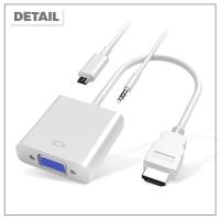 ราคา NeoHome ตัวแปลง hdmi2VGA พร้อมสายชาร์ต อะแดปเตอร์ สายแปลงจาก hdmi ออก VGA audio hdmi to VGA audio Converter Adapter (16029241236)