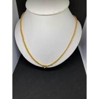 ราคา สร้อยคอทองลายทาโร่ ยาว20นิ้ว 1 บาท หุ้มทองแท้ (20847097831)