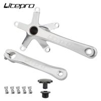ราคา Litepro 130BCD 53 39T ข้อเหวี่ยงจักรยานเสือหมอบห่วงโซ่อลูมิเนียมอัลลอยด์ CNC 9 10 11ความเร็วจักรยานพับได้โซ่คู่จานหน้า Litepro (11805771956)