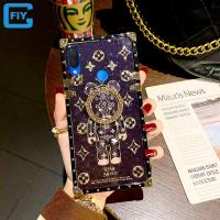 ราคา สำหรับ Huawei Nova 10 SE Nova 10 Nova 9 SE Nova 9 Nova 8 SE Nova 8 Nova 7i Nova 7 SE Nova 7 Nova 5T Nova 4E Nova 3i เคสฝาหลังแฟชั่นสุดหรูเคสลายการ์ตูนหมีรุนแรงพร้อมห่วงใส่เพชร (14232022796)