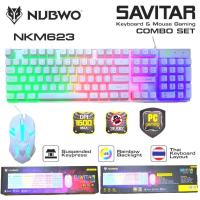 ราคา Nubwo Infarez NKM 300 Savitar NKM 623 Signo 712 GM112 Keyboard And Mouse ชุด คีย์บอร์ด เมาส์ มีไฟสุดคุ้ม (15615544883)