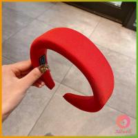 ราคา AllWell ที่คาดผม งานวินเทจเสริมโฟมอ้วน งานน่ารัก สีสันสดใส ที่คาดผมฟองน้ำ Candy color headband (16929495722)