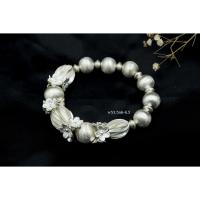 ราคา สร้อยข้อมือเงินแท้ลายโบราณ 96 5 (19999643592)