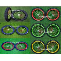 ราคา ล้อจักรยาน 16x175 นิ้ว ขอบสี ซี่ลวดสี พร้อมยาง (9153632150)