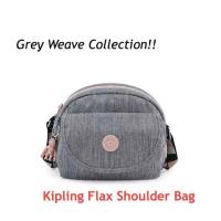 ราคา กระเป๋าสะพาย Kipling Flax Shoulder Bag จาก Grey Weave Collection กระเป๋าสะพายข้างทรงcrossbody (2825244303)