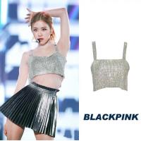 ราคา Maimind style Winky top สายเดี่ยวกลิตเตอร์ สายเดี่ยวกากเพชร เสื้อกากเพชรอะไหล่คริสตัล สายเดี่ยววิ้งๆ งานอะไหล่คริสตัลทั้งตัว สวยมาก ด้านหลังเป็นตะขอโซ่ปรับได้ค่ะ (17533854209)