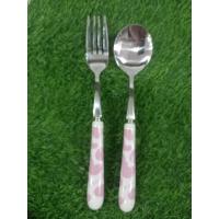 ราคา ช้อนส้อม ช้อนส้อมเกาหลี ช้อนส้อมด้ามการ์ตูน ช้อนส้อมด้ามลาย ช้อนส้อมสแตนเลส ขายยกแพ็ค มี 6คู่ หลายสี (19749311847)