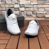 ราคา Golf Shoes Ladies ecco Genuine Leather Spikeless Anti Slip Sneakers Couple GAWH (19690331933)