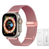 ราคา ลูปแม่เหล็กแบบมิลานสำหรับสายสายคาด Apple Watch สร้อยข้อมือเหล็กสแตนเลส87653แบบพิเศษสำหรับ I Watch 38Mm 40Mm 42Mm 44Mm 41Mm 45Mm 49Mm (18571908027)