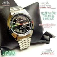 ราคา US Submarine งานแท้มีวันที่ กันน้ำ30 m นาฬิกาข้อมือชาย เนื้องานดีมีคุณภาพ สีดำ แถมฟรีกล่องหมอน New (9718141087)