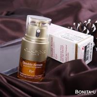 ราคา BONITA U Clarins Double Serum Eye Global Age Control Concentrate 20ml เซรั่มบำรุงผิวรอบดวงตา (12324400441)
