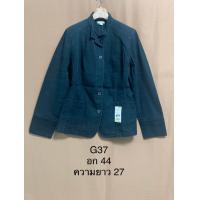 ราคา เสื้อกั๊กยีนส์มือสอง เสื้อยีนส์ งานแบรนด์ สภาพดี (20579381038)