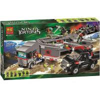 ราคา LEGO Ninja Turtle 79101 Shredders Xunlong Motorcycle 79102 Stealth Shell Fighter Car Lego Building Block Assembly Male (20709740127)