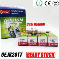 ราคา Denso Iridium TT Spark Plugs IK20TT หัวเทียน หัวเทียนอิริเดียม IK20TT 4702 หัวฉีดอัพเกรด 4 Pcs (20516550323)