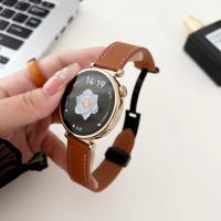 ราคา สาย สำหรับ Huawei Watch GT 4 41mm 46mm กีฬาหนังแท้วงด่วนที่วางจำหน่าย Leather Strap huawei watch gt4 สายนาฬิกา (20624468901)