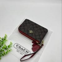 ราคา กระเป๋าคล้องมือ ผู้หญิง ขนาด 8 นิ้ว สองซิป มาใหม่ พร้อมส่ง (21153878745)