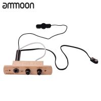 ราคา ammoon Cajon Drum Sound Hole Pickup Microphone Pick up System for Box Drum with Tone Volume Control 6 35mm Output Jack (19644547068)