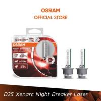 ราคา OSRAM หลอดไฟหน้ารถยนต์ซีน่อน รุ่น Xenarc Night Breaker Laser แพ็คเกจ 2 หลอด (18878278191)