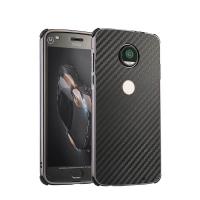 ราคา สำหรับ Motorola Moto Z2 Force Case โลหะอลูมิเนียมกรอบสำหรับ Motorola Moto Z2 Force คาร์บอนไฟเบอร์ Hard Cover (7632118335)