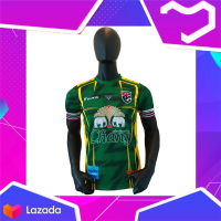 ราคา เสื้อฟุตบอลทีมชาติไทย สไตล์บอลไทย พิมพ์ลายทั้งตัว สีเขียวขลิปเหลือง ร้านบอลไทย Ballthaifc Sport (9408532163)