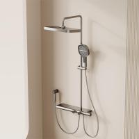ราคา ชุดฝักบัวอาบน้ำ Rain Shower Faucet ฝักบัวอาบน้ำสีขาวทองแดงทั้งหมดชุดฝักบัวบูสเตอร์สเปรย์ปืนน้ำตกมัลติฟังก์ชั่น ฝักบัวแรงสูง ผักบัวอาบน้ำ ฟักบัวอาบน (21008647392)