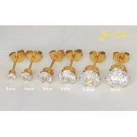 ราคา ต่างหูเพชรสวิสcz100 ก้านสแตนเลสเกรดการแพทย์ แพ้ง่ายใส่ได้ ต่างหูเพชรเม็ดเดี่ยว ต่างหูเพชร ตุ้มหูเพชร (18717014824)