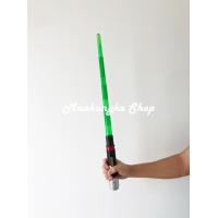 ราคา แถมถ่าน กระบองพลาสติก มีไฟ สีเสียง ดาบพลาสติก ยืดได้ หดได้ ใส่ถ่าน (20134465326)