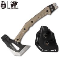 ราคา HX OUTDOORS Tactical axe 742g 33CM อุปกรณ์แคมปิ้ง ความแข็งสูง 58HRC G10 non slip handle การออกแบบบูรณาการขวาน ค้อน มีดพกเดินป่า มีดเดินป่าใหญ่ Hunting Tactical axe (20403486094)