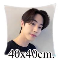 ราคา ส่งจากไทย หมอนพิมพ์ลาย BTS GOT7 EXO NCT THE BOYZ มีทั้งหมอนและปลอกหมอน (19899409898)