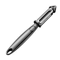 ราคา Handheld Potato Peeler 3 In 1 Stainless Steel Rotary Vegetable Grater Dishwasher Safe Ergonomic Non slip Handle Vegetable Grater Kitchen Gadget For Pear Tomato Cucumber Carrot benchmark (20194248256)