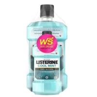 ราคา 1แถม1 Listerine ลิสเตอรีน น้ำยาบ้วนปาก คูลมินต์ 750 มล 250 มล (20650458585)