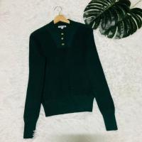 ราคา สเวตเตอร์มือสอง Uniqlo ใหม่ อก 36 นิ้ว ยาว 25 นิ้ว (21202589141)