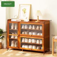 ราคา HANGDIAN จัดส่งฟรี ตู้รองเท้า ชั้นวางรองเท้าลิ้นชัก ตู้ใส่รองเท้า ชั้นวางรองเท้า ตู้เก็บรองเท้า ตู้วางรองเท้า ไม้ไผ่ที่แข็งแรง ตู้ชั้นวางรองเท้า 4ชั้น 6ชั้น ชั้นวางรองเท้า ตู้วางรองเท้า ตู้เก็บรองเท้า