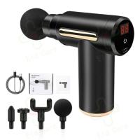 ราคา ปืนนวดกล้ามเนื้อ เครื่องนวดไฟฟ้า เครื่องนวดหลัง เครื่องนวดมือ นวดกล้ามเนื้อฟังก์ชั่น MINI แบบพกพา การปรับเกียร์หลาย ปิดอัจฉริยะ ปิดเสียงต่ำ การแปลงความถี่หลายไฟล์เกียร์ 6 ปืนนวด ปืนนวดกล้ามเนื้อ ปืนนว