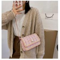 ราคา พร้อมส่ง กระเป๋าสะพายข้าง กากเพชร งานน่ารักมาก รุ่นใหม่ Ks657 (6126984284)