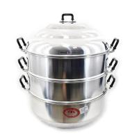 ราคา หม้อนึ่ง หม้อซึ้ง 3 ชั้น 40 ซม ตราร่ม ก้นหนาพิเศษ (19369275485)