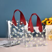 ราคา Clear PVC Tote Bag For Women Lightweight Handbag For Parties Top Handle Shopping Bag For Events Waterproof Transparent Shopping Bags Top Handle Shopping Bag (21187517297)