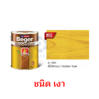 ราคา เบเยอร์ ย้อมไม้ สีย้อมไม้ วูดสเตน ชนิดเงา Beger WoodStain Gloss สีโชว์ลายไม้ สีทาไม้แท้ ประตู หน้าต่าง ไม้ฝา (9710574286)