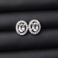 ราคา ต่างหูโทแพซ Topaz เรือนเงินแท้92 5 ชุบทองคำขาว ล้อมเพชร CZ พลอยสีขาวสะอาด พลอยแท้จากประเทศบราซิล (15347252328)
